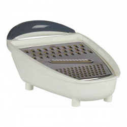 grater with container 15 5 x 10 x 26 cm stainless steel plastic