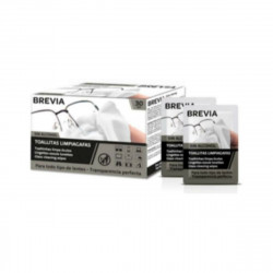sterile cleaning wipe sachets pack brevia glasses 30 uds