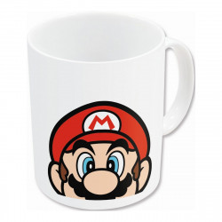 Mug Super Mario White Ceramic Red (350 ml)