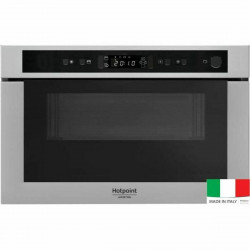 microwave with grill hotpoint mh 400 ix 22 l 750 w