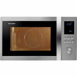 microwave sharp 18100134 silver 1000 w 32 l
