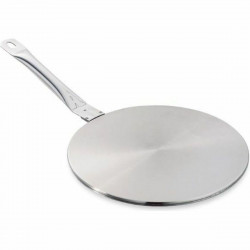 crepe pan baumalu silver metal stainless steel 20 cm
